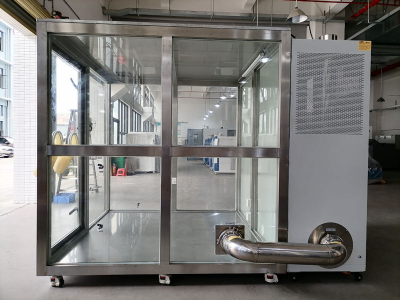 吸油煙機(jī)模擬廚房實(shí)驗(yàn)室(圖1) 吸油煙機(jī)模擬廚房實(shí)驗(yàn)室(圖1)